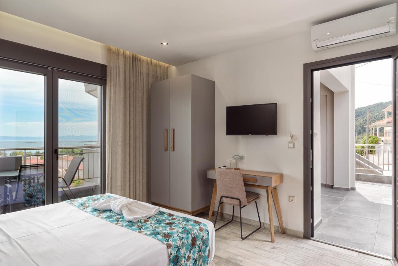 Thea Luxury Apartments Vourvourou Bagian luar foto
